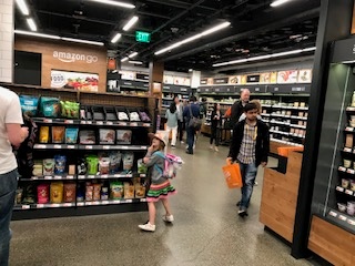 Amazon Go の様子